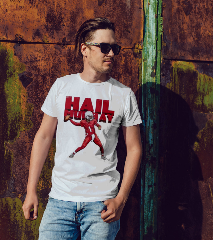 Arizona Cardinals Kyler Murray Hail Murray Football Play T-Shirt