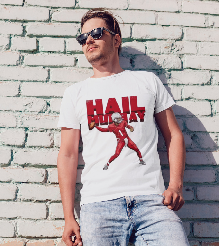 Arizona Cardinals Kyler Murray Hail Murray Football Play T-Shirt