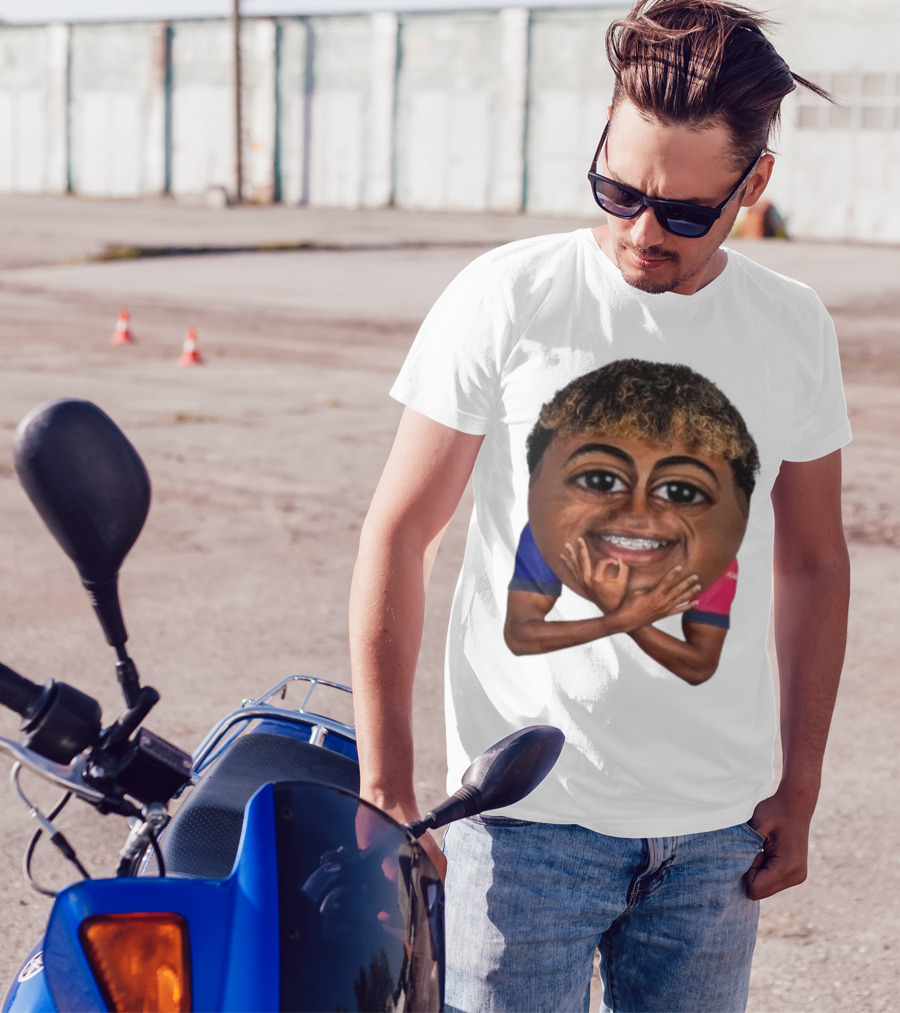 FC Barcelona Lamine Yamal Meme Big Head Funny Soccer Player T-Shirt