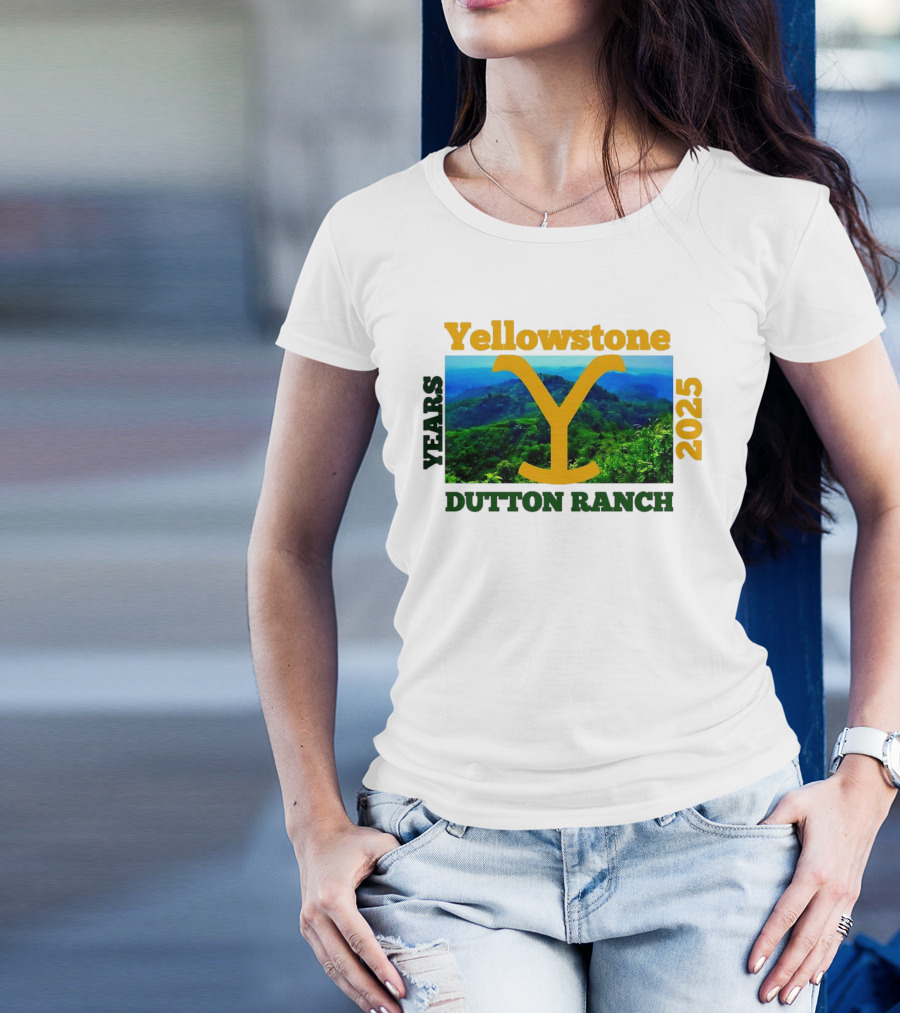 Yellowstone Y Years 2025 Dutton Ranch T-Shirt
