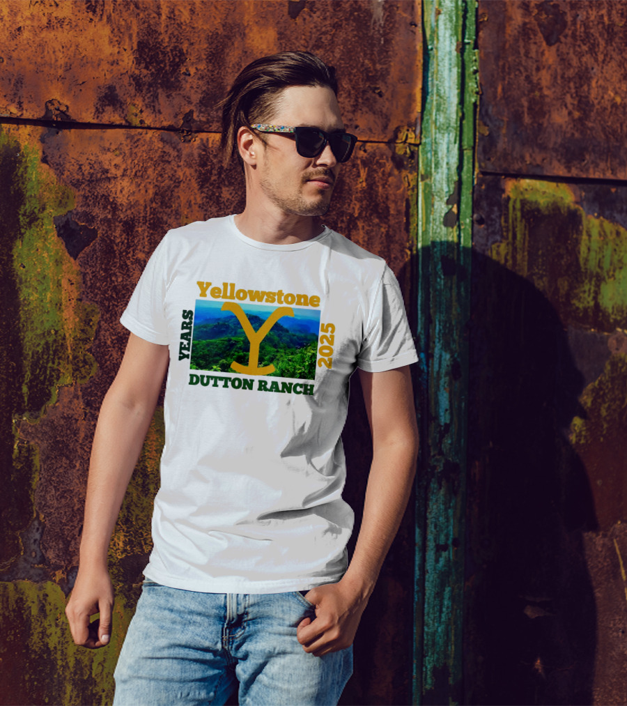 Yellowstone Y Years 2025 Dutton Ranch T-Shirt