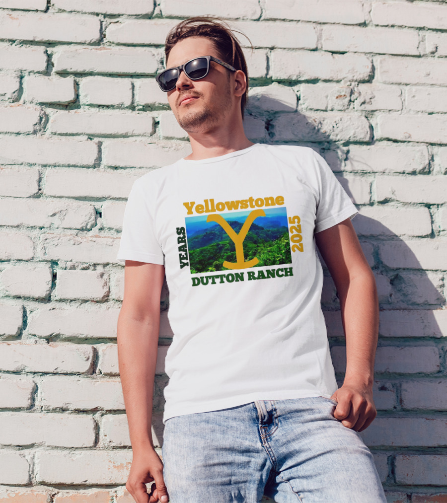 Yellowstone Y Years 2025 Dutton Ranch T-Shirt