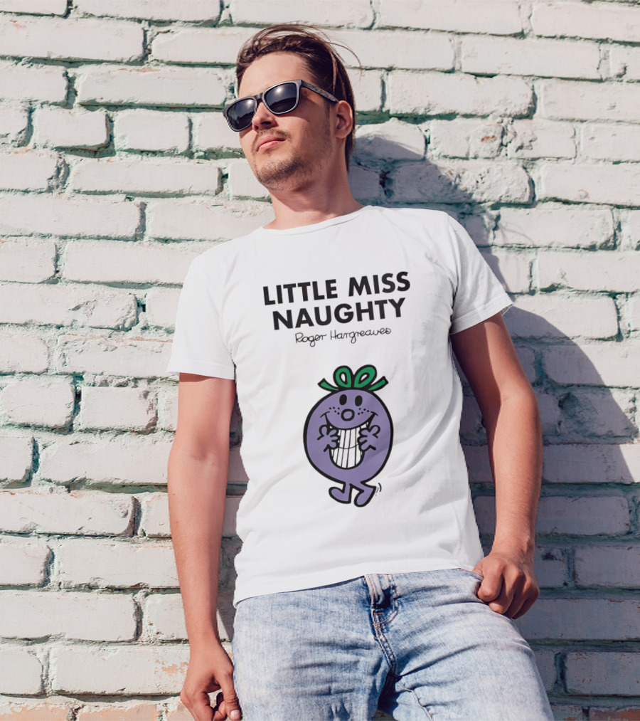 Little Miss Naughty Roger Hargreaves Mr. Men Collection T-Shirt