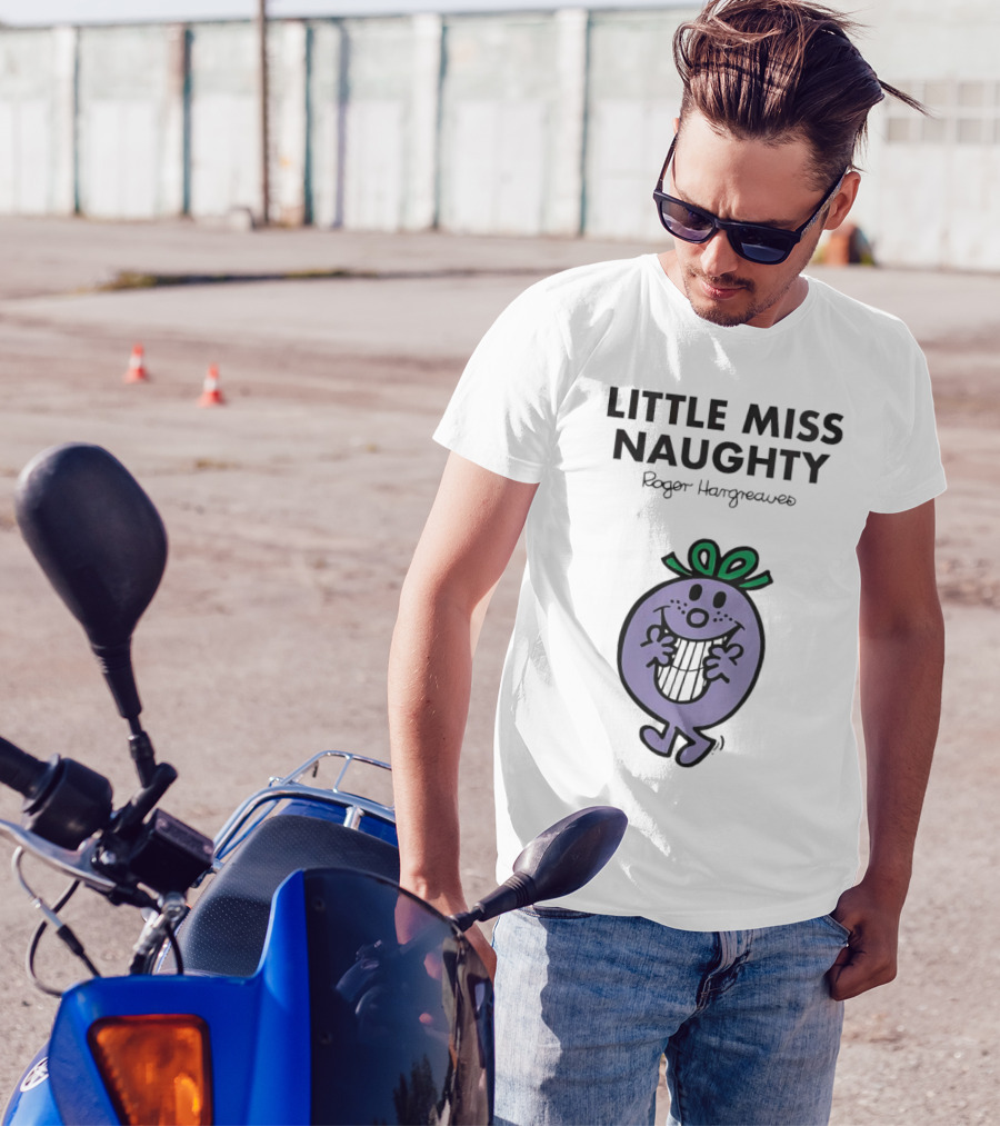 Little Miss Naughty Roger Hargreaves Mr. Men Collection T-Shirt