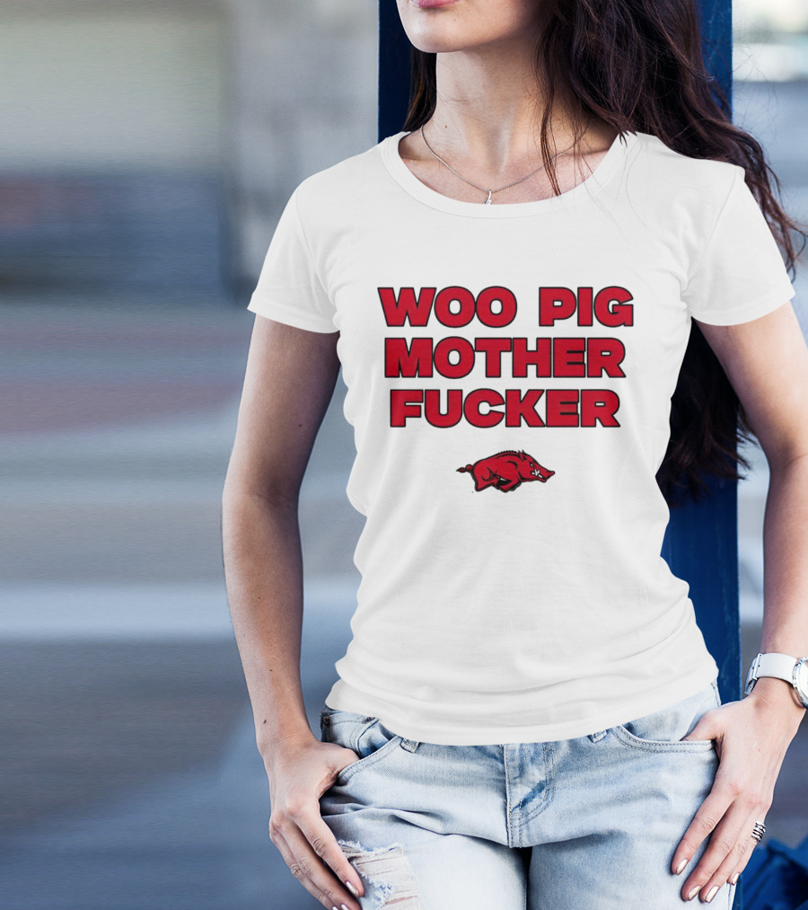 Arkansas Razorbacks Woo Pig Mother Fcker T-Shirt