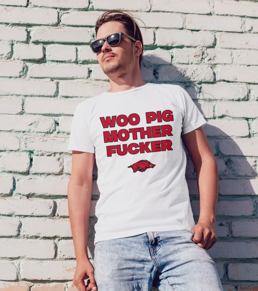 Arkansas Razorbacks Woo Pig Mother Fcker T-Shirt
