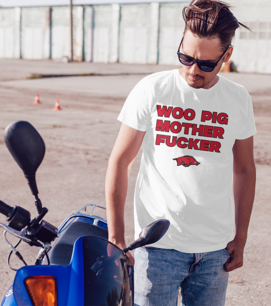 Arkansas Razorbacks Woo Pig Mother Fcker T-Shirt