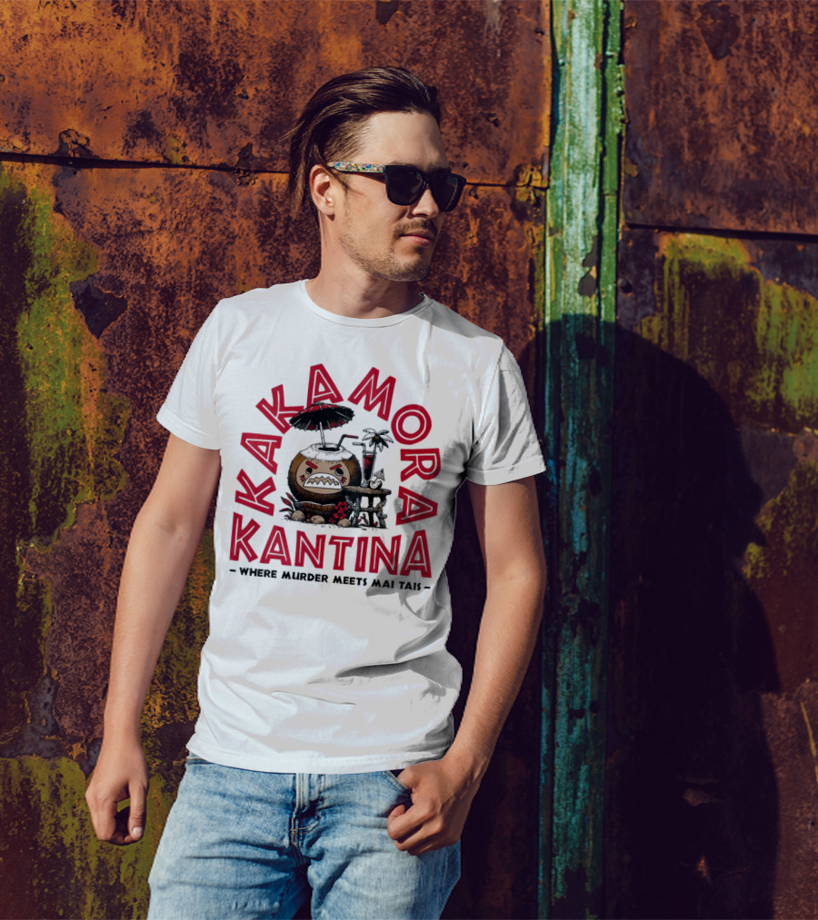 Kakamora Kantina - Where Murder Meets Mai Tais Polynesian Mischief T-Shirt