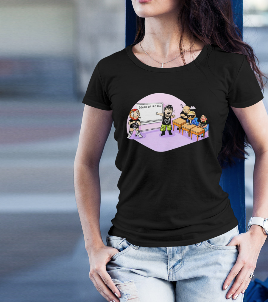Word Of The Day Classroom With Professor Briscoe Vocab Lessons T-Shirt