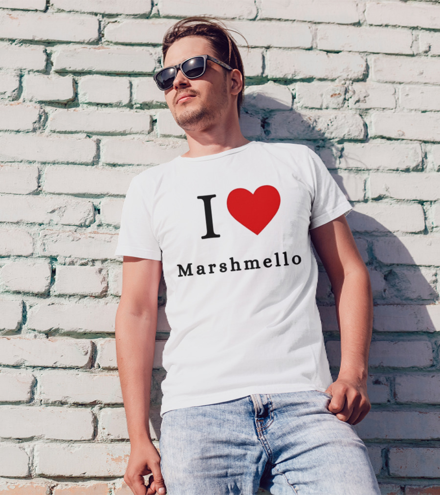 I ❤️ Marshmello T-Shirt