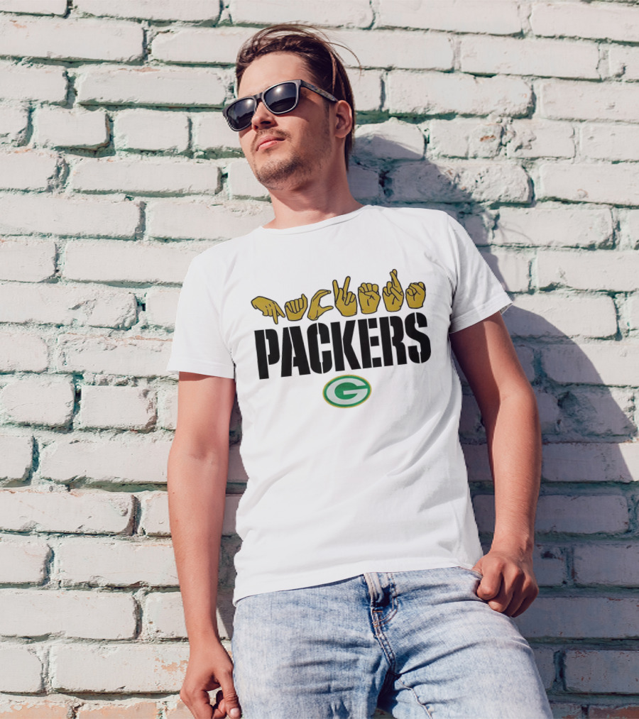 Love Sign Packers ASL Green Bay Packers T-Shirt