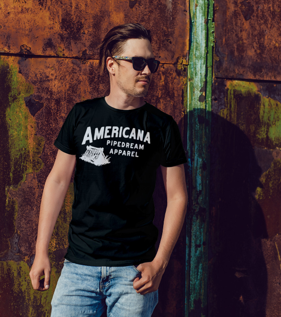 Americana Pipedream Apparel Camping Tent T-Shirt