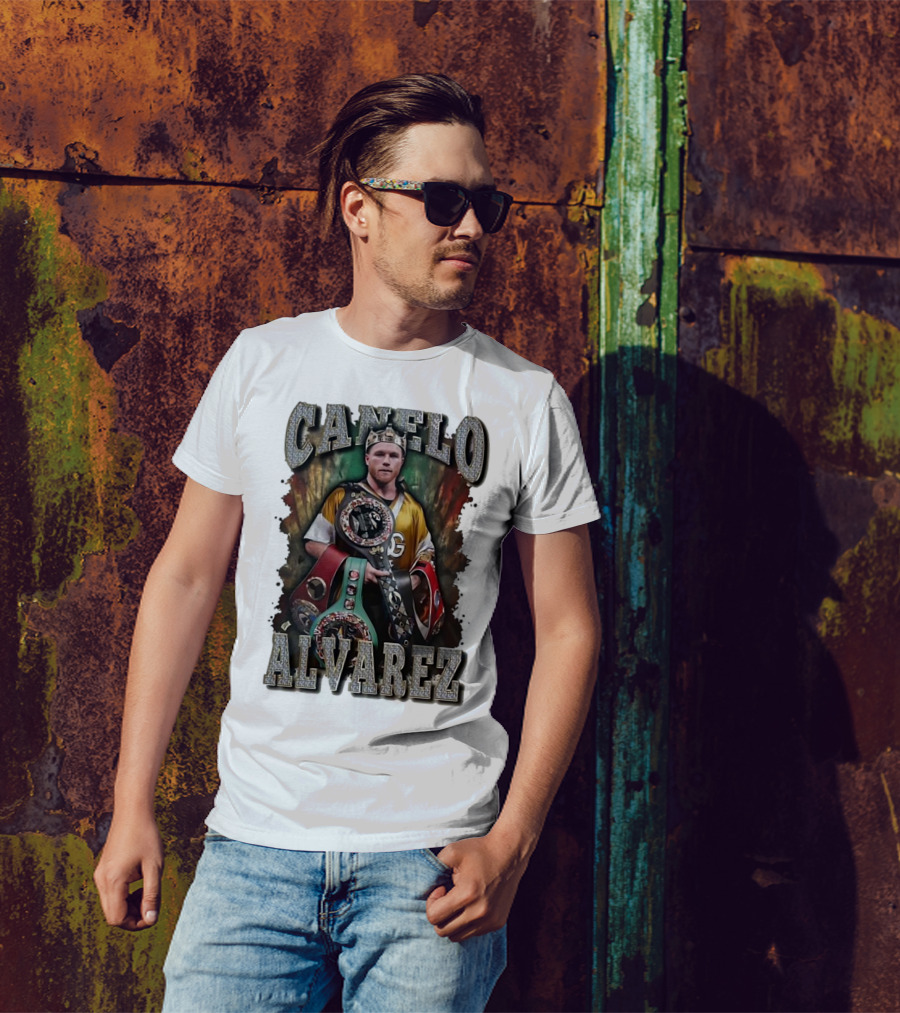 Canelo Alvarez Champion Boxing Titles Crown T-Shirt