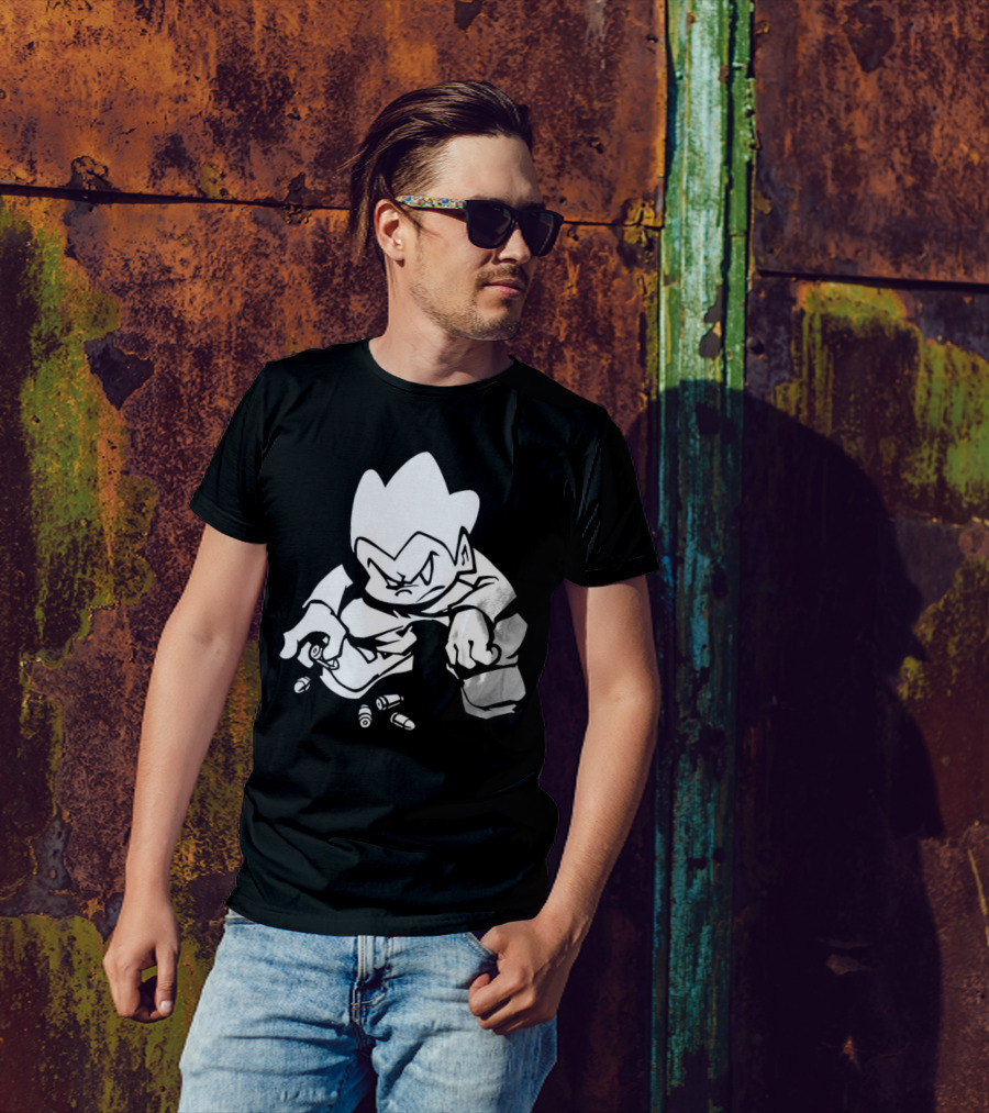 Friday Night Funkin’ Lowkey Pico Bullets Grim Expression T-Shirt