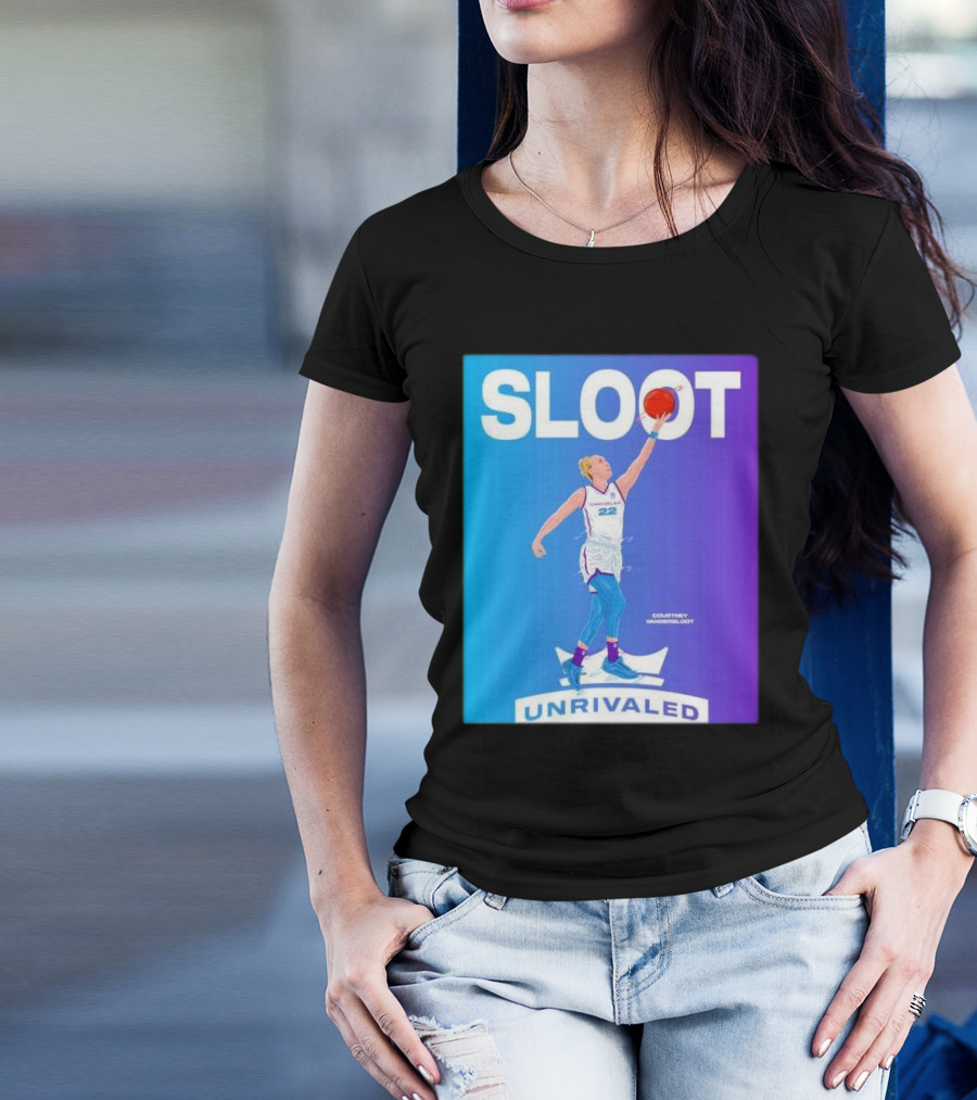 Sloot Unrivaled Courtney Vandersloot New York Liberty T-Shirt
