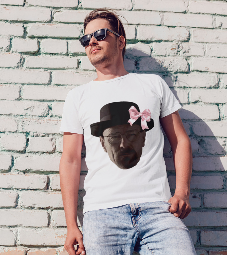 Pink Bow Walter White Heisenberg Breaking Bad T-Shirt
