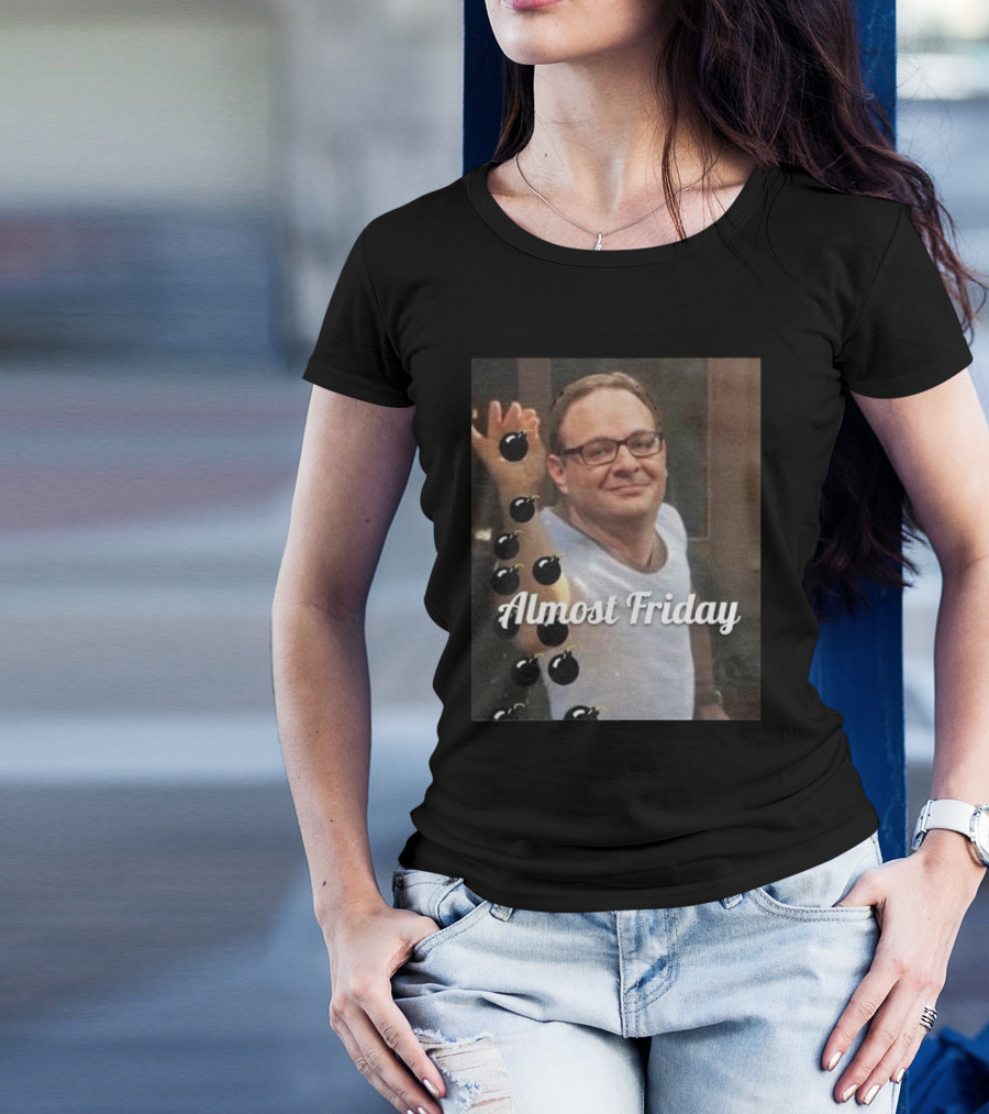 Almost Friday Woj Bomb Salt Bae Meme T-Shirt