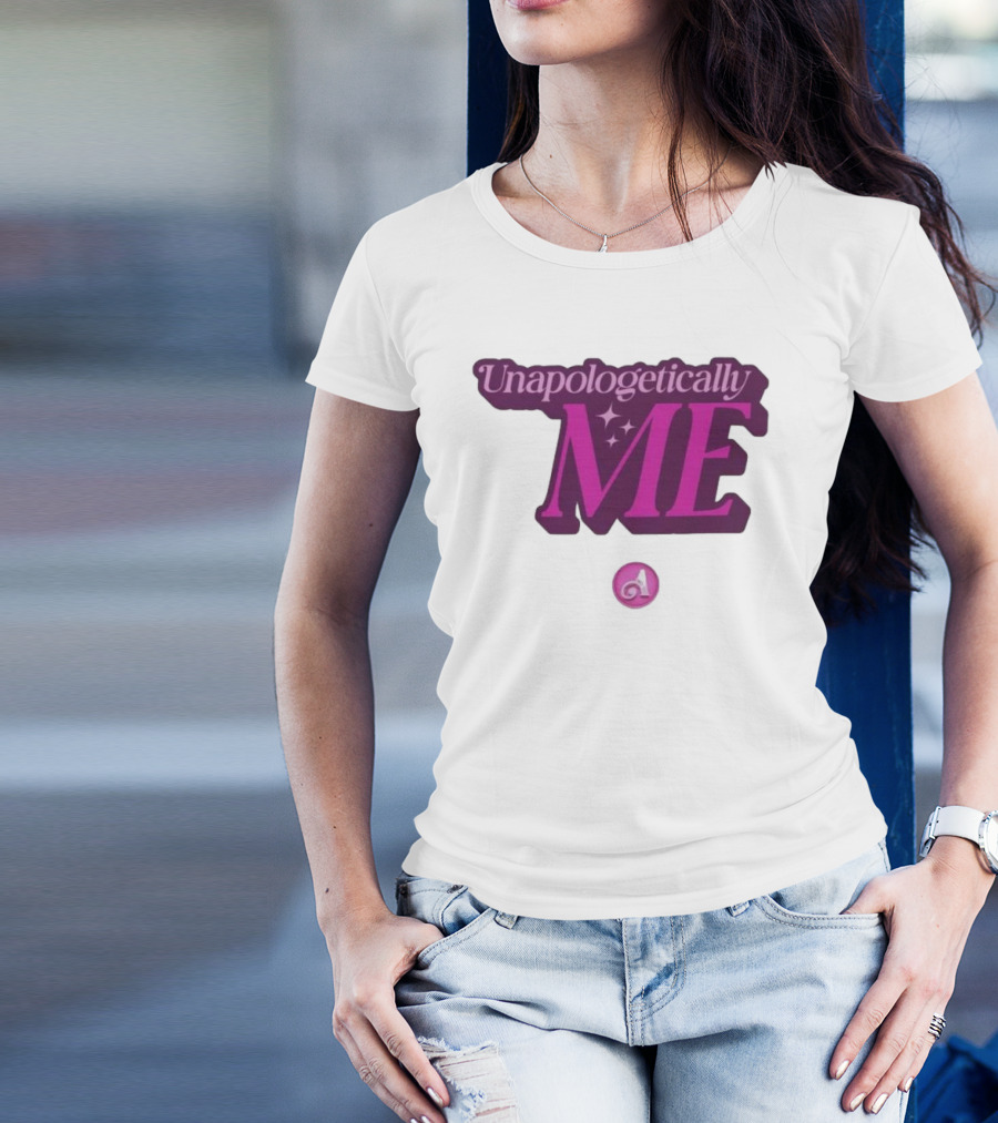 Unapologetically Me A Icon Pink Star T-Shirt