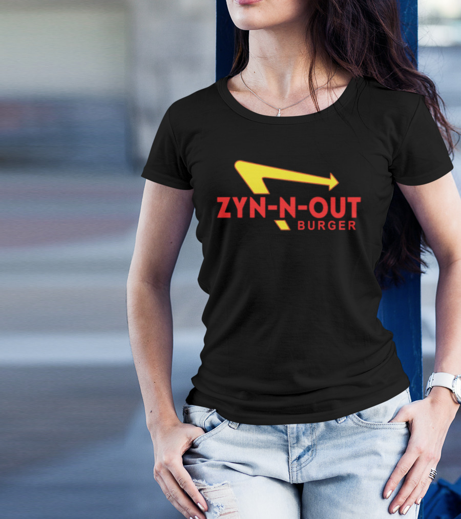 Zyn-N-Out Burger T-Shirt