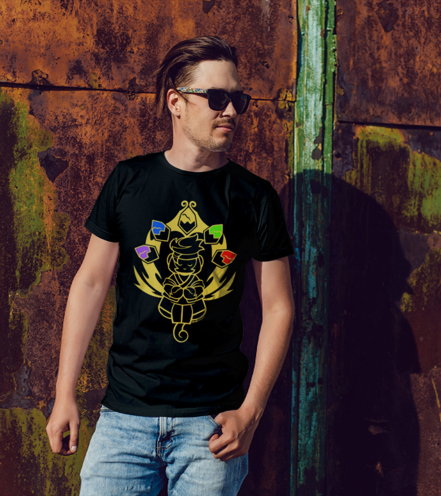 Pokémon Gym Badges T-Shirt
