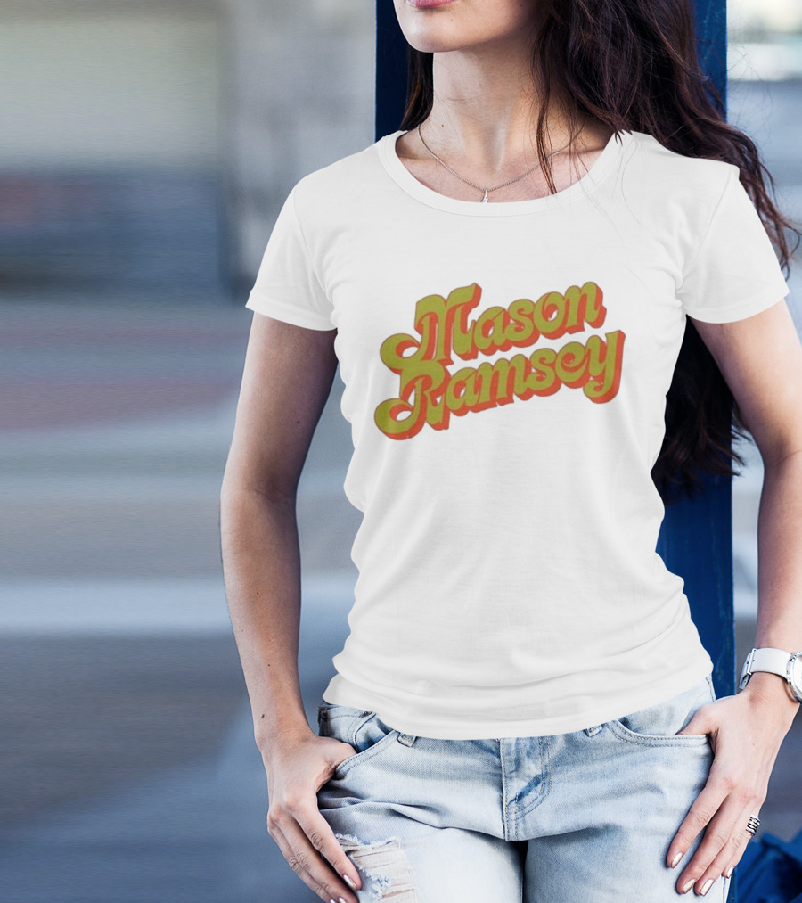 Mason Ramsey Vibrant Script Raglan T-Shirt