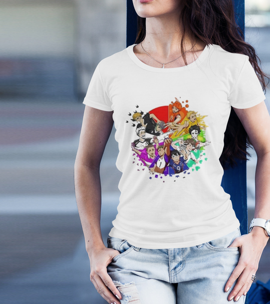 Haikyuu Happy Birthday To The Miya Twins Volleyball Team T-Shirt