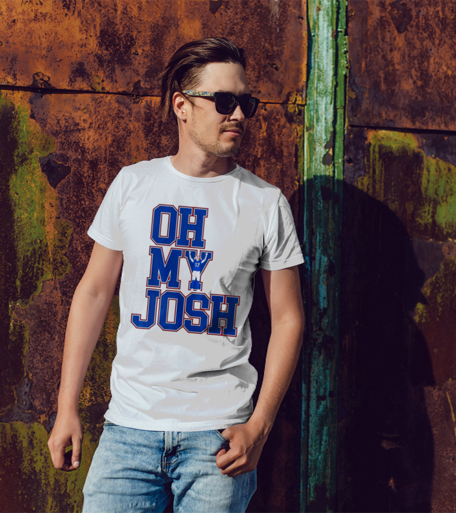 Oh My Josh Buffalo Bills Josh Allen Number 17 Football Player T-Shirt