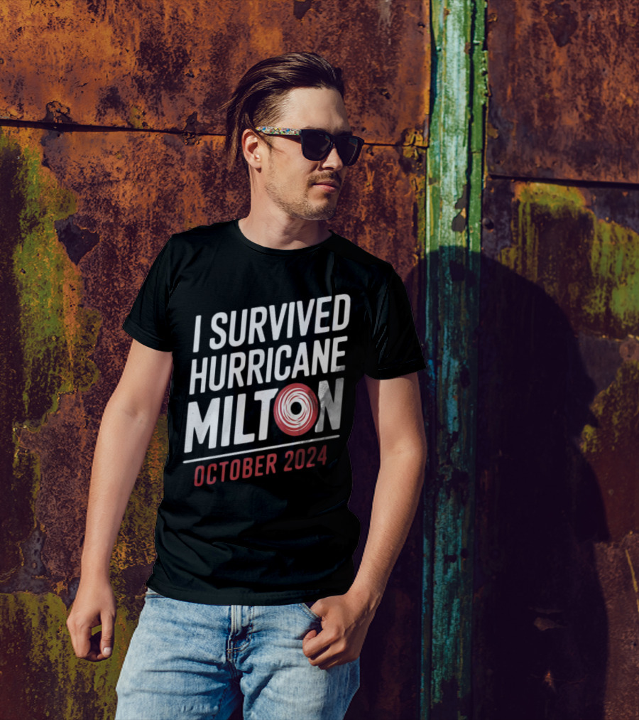 I Survived Hurricane Milton October T-Shirt