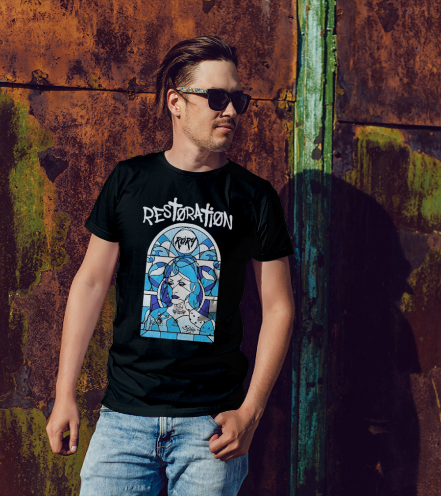 Rory Restoration New Album Stained Glass T-Shirt