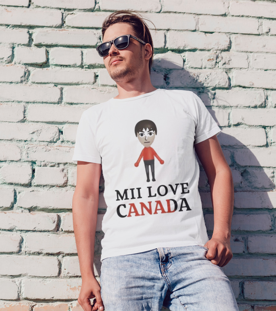 Mii Love Canada Iconic Character T-Shirt
