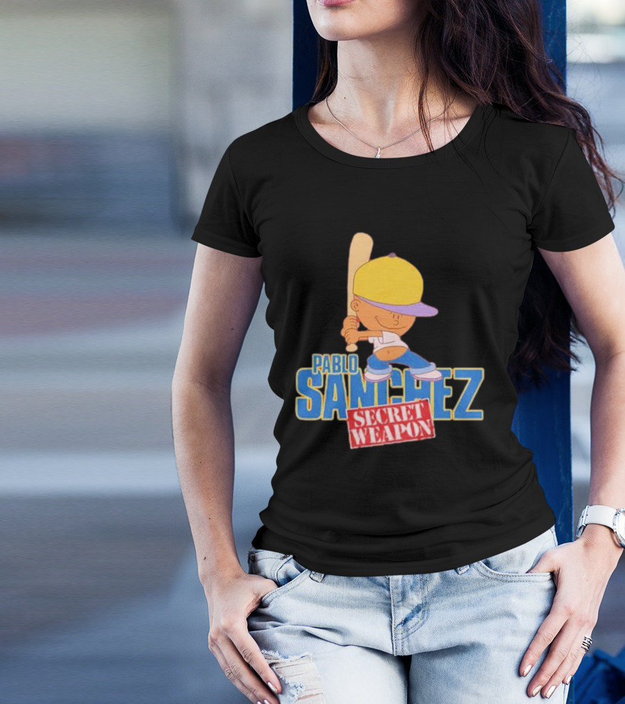 Pablo Sanchez Secret Weapon Backyard Baseball T-Shirt