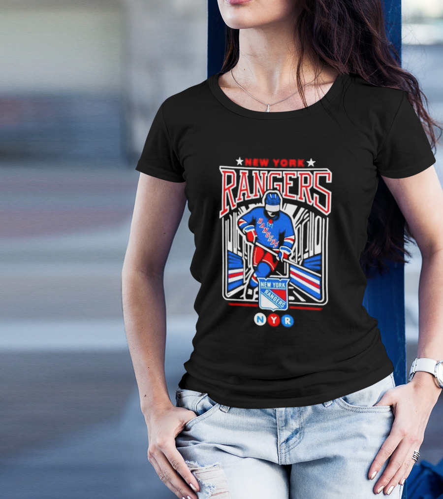 New York Rangers NYR Player Hockey T-Shirt