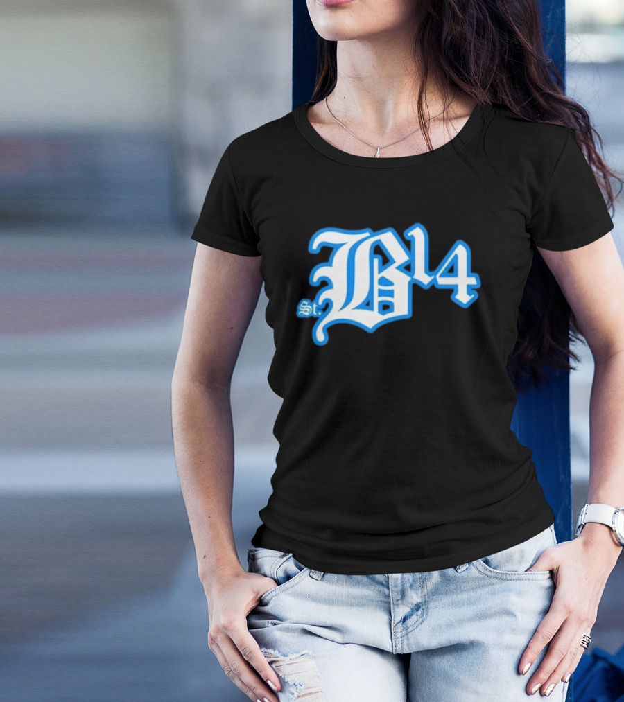 St.Bl4 Detroit Vs Everybody Saint Brown B14 T-Shirt