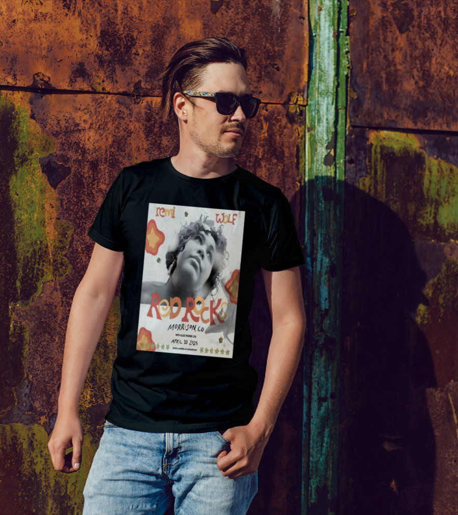 Remi Wolf Red Rocks Morrison CO April 10 2025 With Alice Phoebe Lou T-Shirt