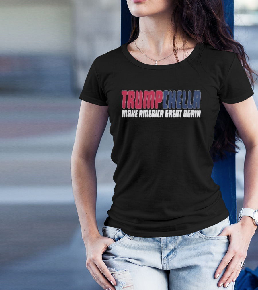 Trump 2024 Trumpchella Make America Great Again Coachella Rally California USA Right Vote MAGA 47 T-Shirt