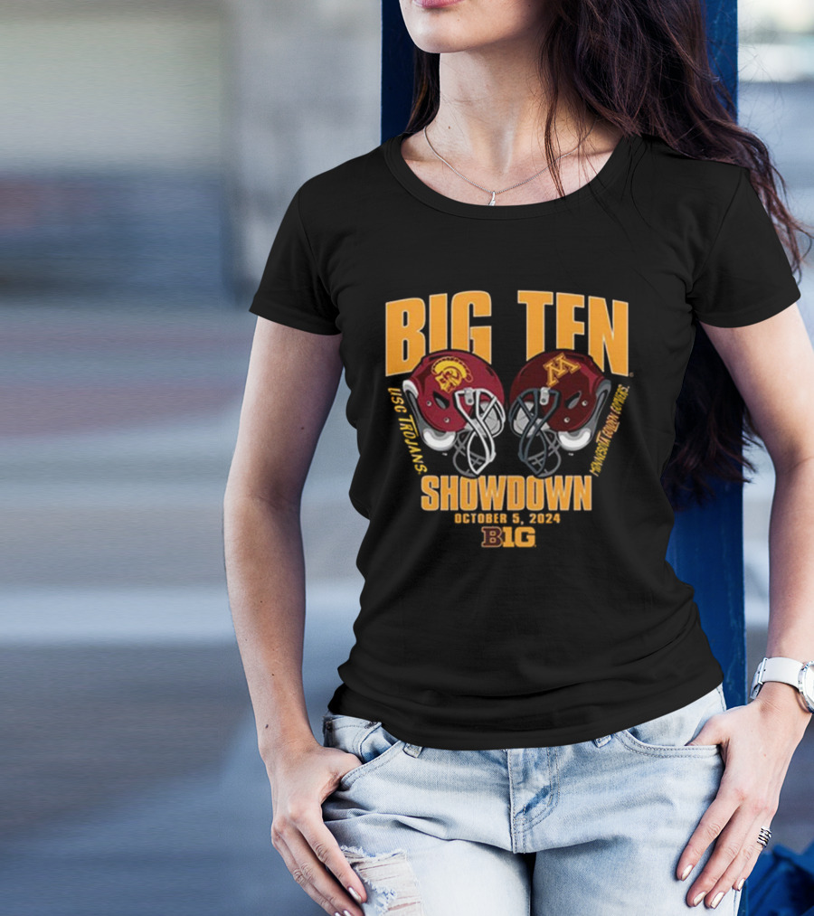 BIG TEN Showdown USC Trojans Vs Minnesota Golden Gophers October 5, T-Shirt