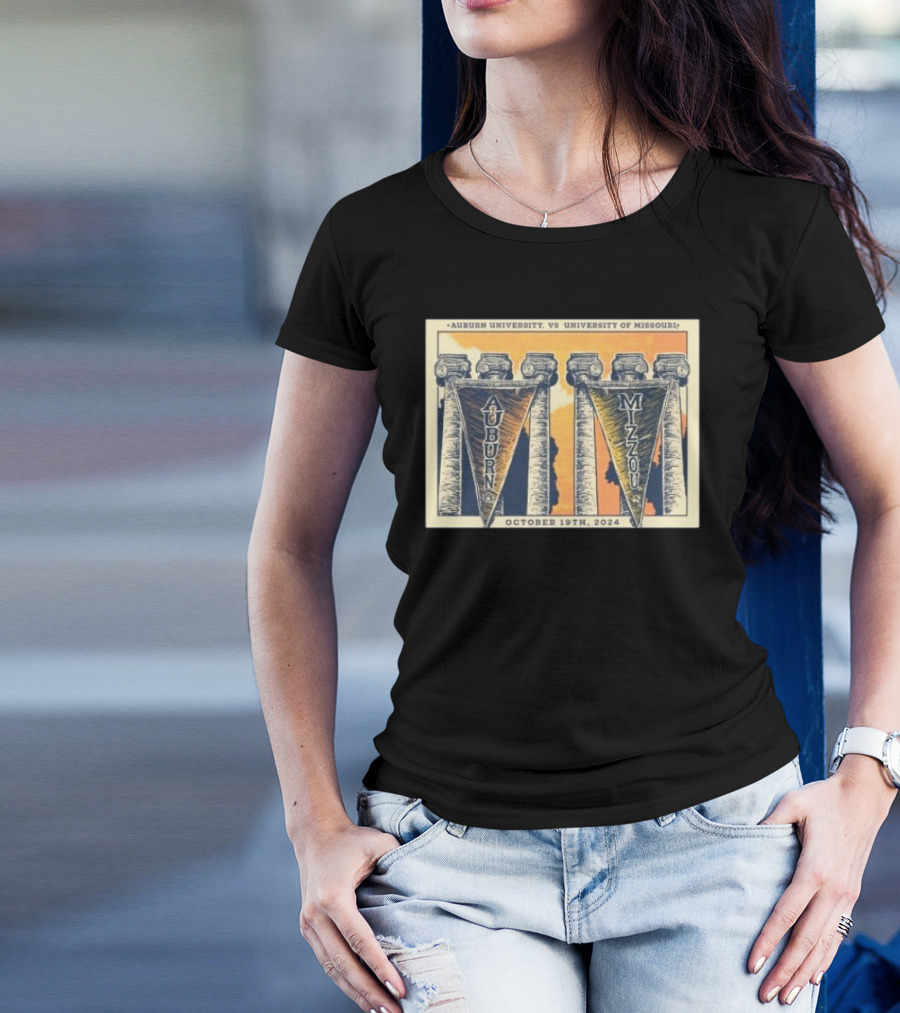 Auburn University Vs Mizzou October 19th, T-Shirt