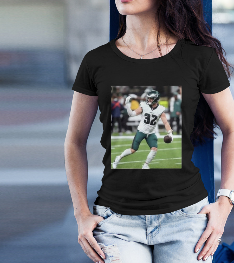 Nick Sirianni Wearing Reed Blankenship Philadelphia Eagles Football Jersey T-Shirt