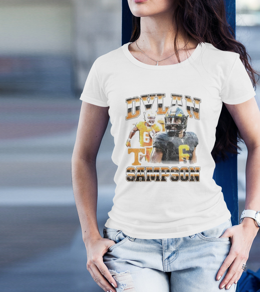 Dylan Sampson Tennessee Volunteers Football Retro 90s T-Shirt