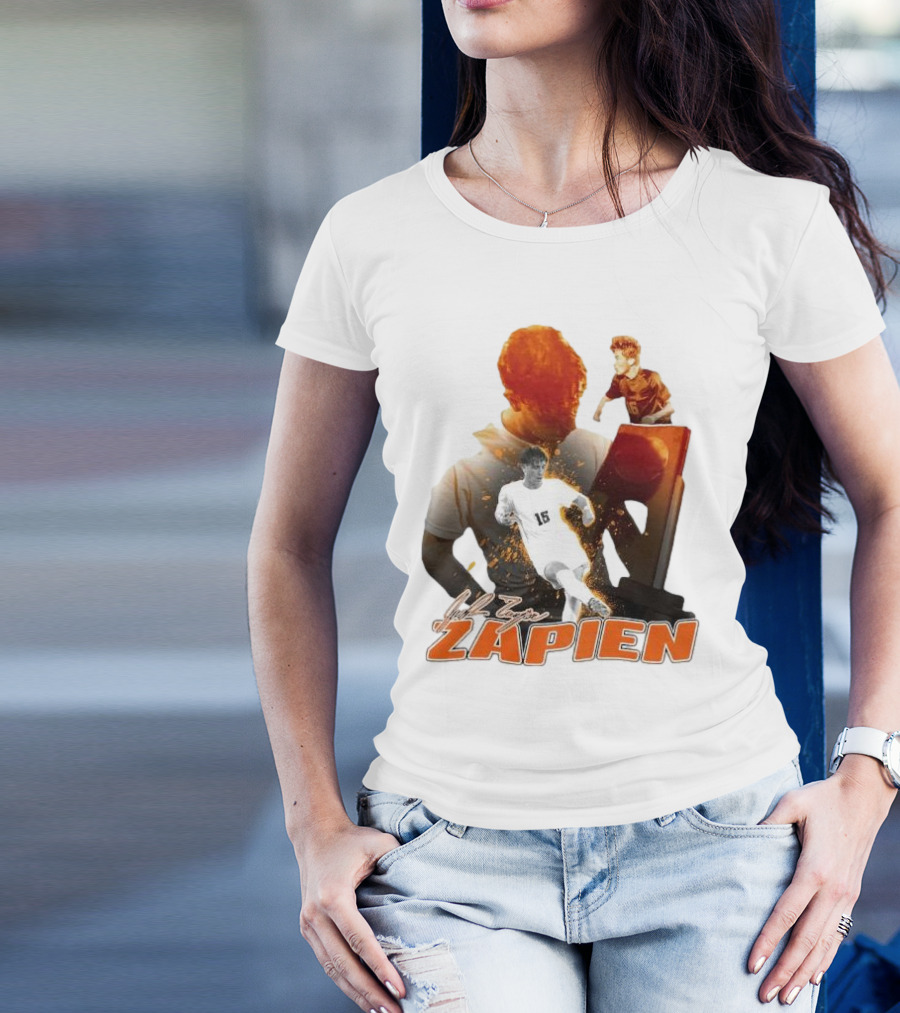 Jacob Zapien Soccer Star Player Signature And Trophy T-Shirt
