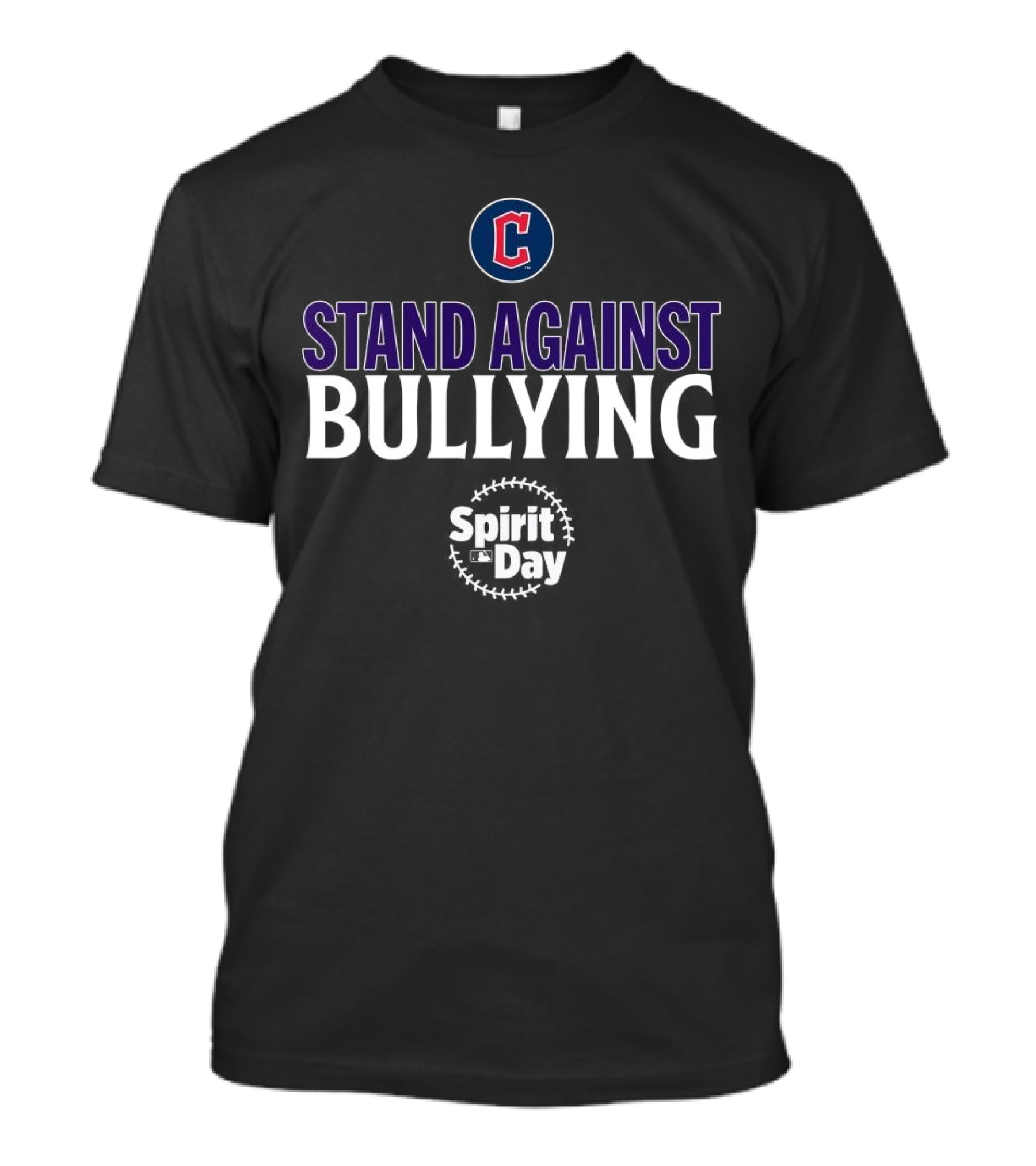 Cleveland Guardians Stand Against Bullying Spirit Day T-Shirt