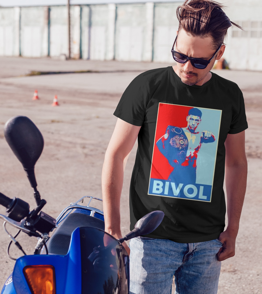 Dmitry Bivol Retro Champion Hope T-Shirt