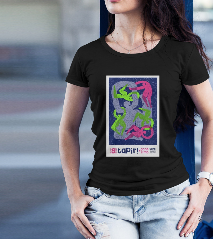 Tapir With Oona Limb At VERA Groningen Netherlands Nov 9 2024 Tour T-Shirt