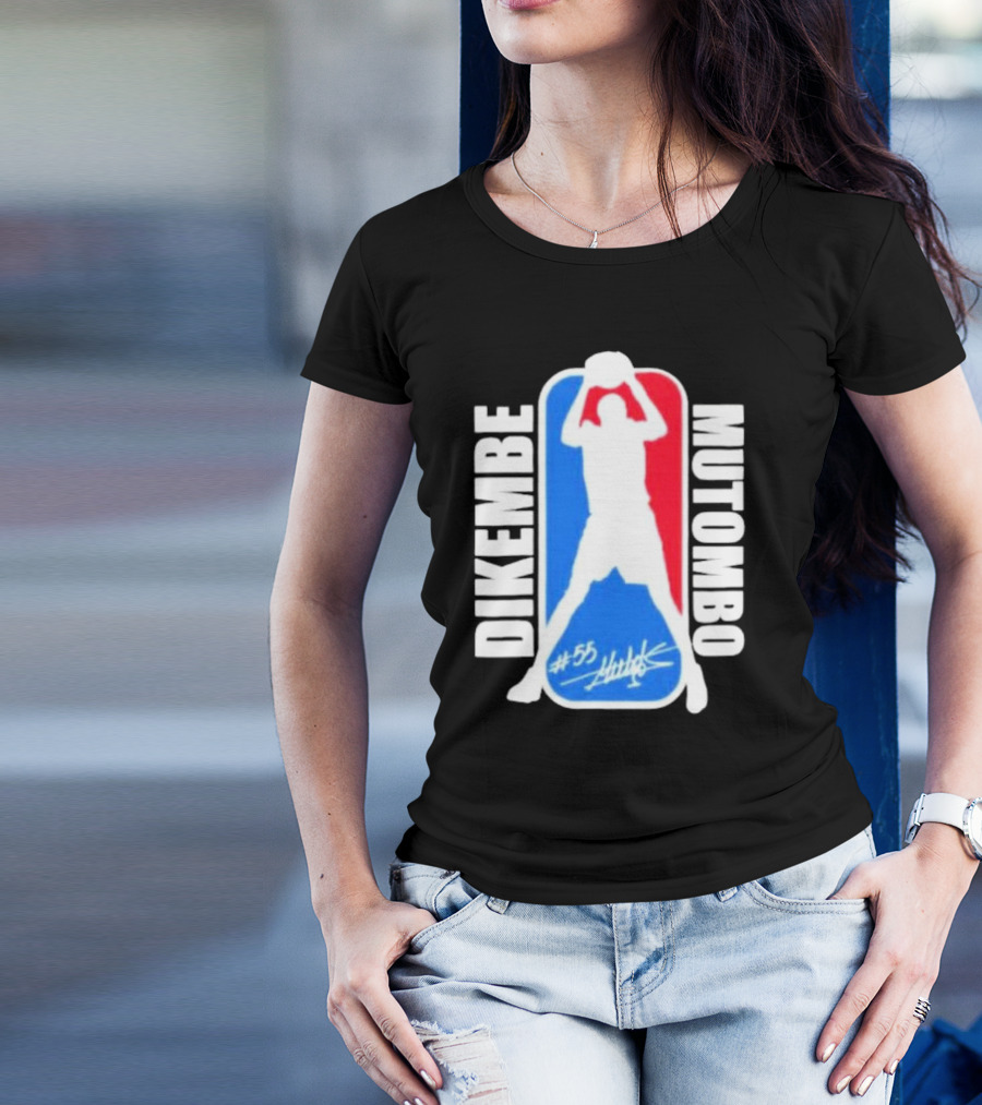 Dikembe Mutombo #55 Signature NBA T-Shirt