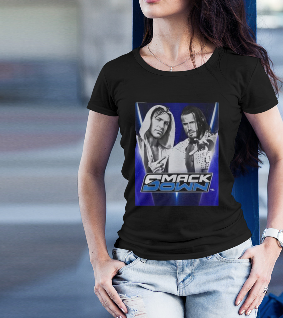 SmackDown Chris Sabin Alex Shelley Wrestling Duo T-Shirt