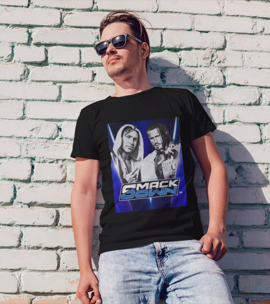 SmackDown Chris Sabin Alex Shelley Wrestling Duo T-Shirt