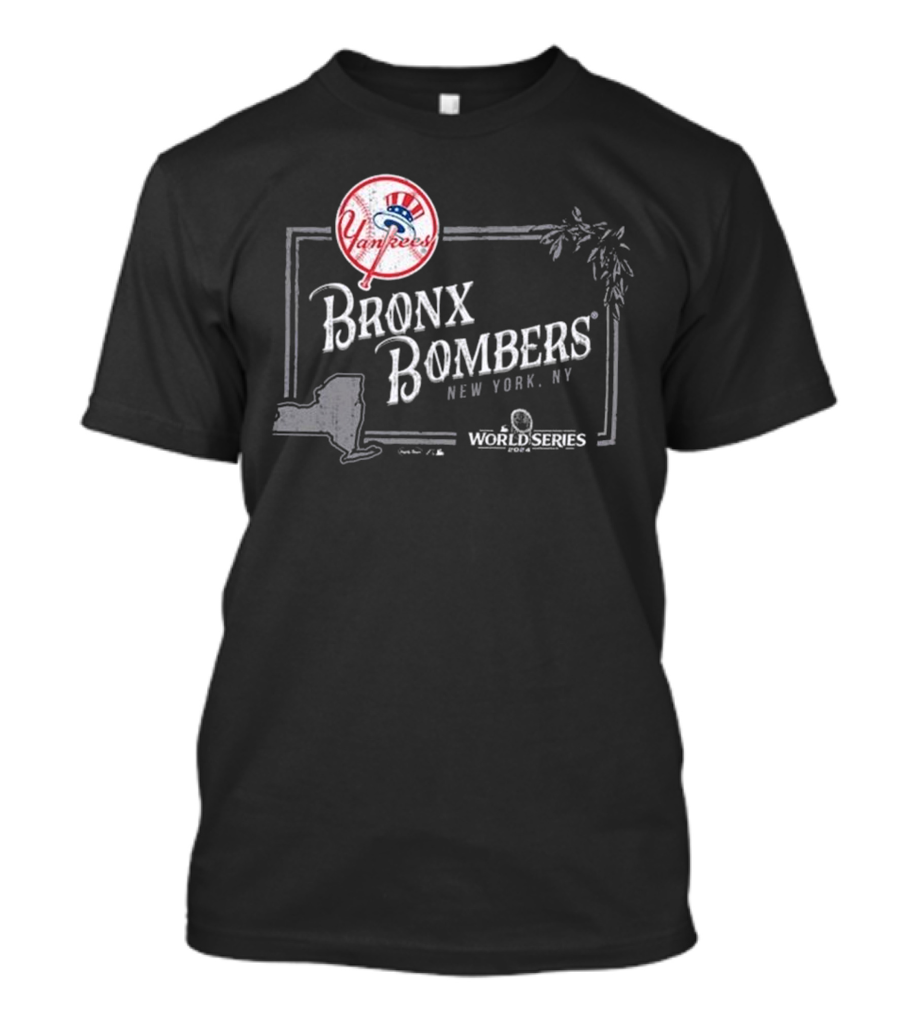 Bronx Bombers New York Yankees World Series 2024 American League Champions Off Shoulder T-Shirt