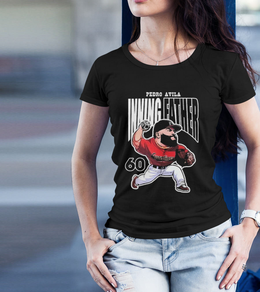 Pedro Avila Inning Father Guanhan 60 Team Spirit T-Shirt
