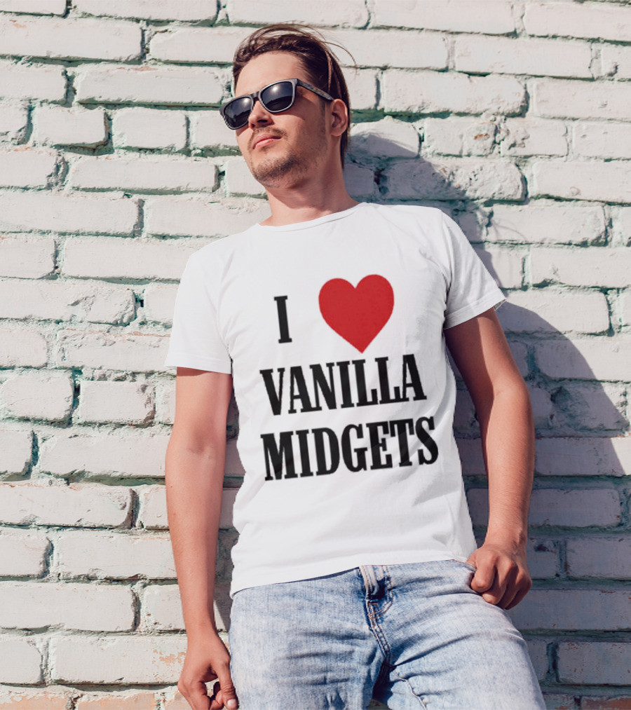 I Love Vanilla Midgets T-Shirt