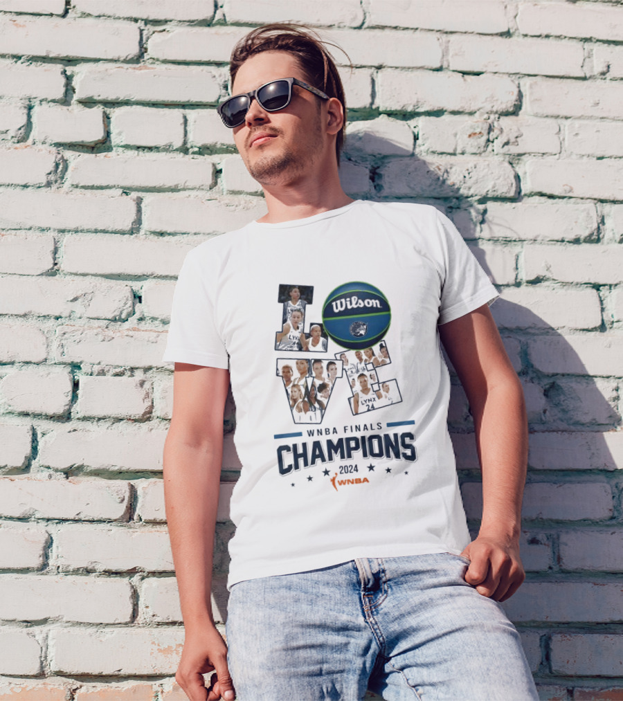 Love Minnesota Lynx WNBA Finals Champions T-Shirt